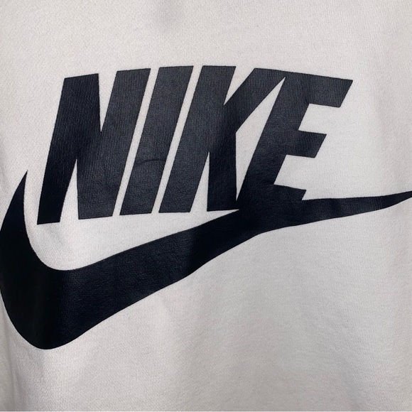 Nike Small White Sportswear Club Fleece Hoodie - Picture 5 of 16